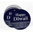 thumbnail image 2 of Inkdotpot Real Silver Foil Happy Diwali Tag Favor Hang Paper Tag 100 Piece, 2 of 7