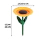 thumbnail image 3 of Comederos para pájaros, comedero de pie con forma de girasol para exteriores, comedero para pájaros con bañera para pájaros, comedero para pájaros con forma de cuenco y bandeja con forma de flor, esta, 3 of 7