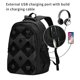 thumbnail image 2 of Easygdp Black Poker Mochila para Laptop de Viaje con Puerto USB, Mochila para Laptop con Puerto de Carga USB para Mujeres y Hombres, 2 of 7