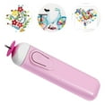 thumbnail image 4 of Quilling Pen Electric Slotted Paper Quilling Pen Quilling Tool DIY Quilling Slot Tools for Beginners DIY Craft Packaging art for home Decor , pink, 4 of 7