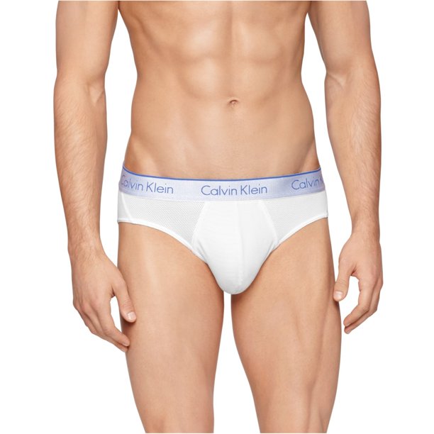 Calzoncillos Calvin Klein Low Rise para hombre, color blanco, grande Calvin Klein Bragas