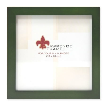 5x5 Green Wood Picture Frame - Gallery Collection