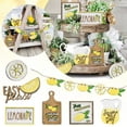 thumbnail image 3 of Home Party Decor Household Products Craft Gift Ornaments Tray Creative 5.5*4.9*1.4 in Wooden Yellow Decorations, 3 of 15