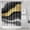 Black Marble Gold, variant on Black White Gold Marble Pattern Shower Curtain 36"x72" ,Bathroom Decorative Shower Curtains Set with 12 Hooks,Modern Waterproof Washable Shower Curtain