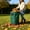 A, variant on Reusable Garden Waste Bags, PP Reinforced Handle Yard Debris Sacks, Foldable Outdoor Leaf Storage Container Multipurpose 1pc Foldable PP Garden Waste Bag With Reinforced Carry Handles