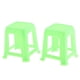 thumbnail image 4 of Taburete Apilable en Miniatura de 2 Piezas Sillas Taburete Taburete para 1:12 Decoración Hugo Dollhouse Stool, 4 of 6