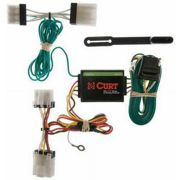 CURT 55353 Vehicle-Side Custom 4-Pin Trailer Wiring Harness, Select Nissan Pathfinder, Pickup