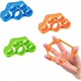 thumbnail image 1 of 3-Piece Hand Grip Strengthener, Forearm Exercise Hand Strengthener Finger Expander Straps for Muscle Training, Stress Relief, Rock Climbing, 1 of 5