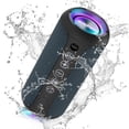 thumbnail image 1 of Ortizan Altavoz Bluetooth portátil, altavoz inalámbrico impermeable IPX7 con sonido estéreo fuerte de 24 W, altavoces para exteriores con Bluetooth 5.0, tiempo de reproducción de 30 horas, alcance Blu, 1 of 5