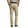 thumbnail image 4 of Rexolia Men's Stretch Straight Fit Twill Pants Flat Front Belt Loops Casual Work Golf Khaki XL, 4 of 5