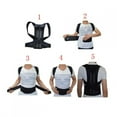 thumbnail image 1 of Humpback Corrector, Black Soft Lightweight Posture Corrector, Adult For Student Driver Teens, 1 of 8