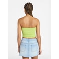 thumbnail image 3 of No Boundaries Seamless Textured Tube Top, Women's XXS-XXL, 3 of 5