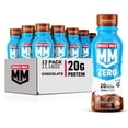 thumbnail image 1 of Muscle Milk Zero Protein Shake, Chocolate,20g Protein, Zero Sugar, 100 Calories, Calcium, Vitamins A, C & D, 4g Fiber, Energizing Snack, Workout Recovery, Packaging May Vary,11.16 Fl Oz (Pack of 12), 1 of 5