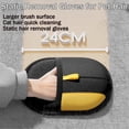 thumbnail image 3 of Viorane Pet Hair Remover, Pet Hair Remover Electrostatic Gloves, Electrostatic Pets Hairs Removers, Electrostatic Gloves Pets Hairs Removal, Reusable PetHair Removers Glove, Washable (3Pc Black), 3 of 10