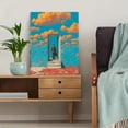 thumbnail image 5 of Rene Magritte The Art of Living Canvas Print, Surrealism Famous Artwork, Modern Living Room Wall Decor, 5 of 8