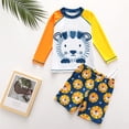 thumbnail image 4 of TRAJE DE BAÑO PARA NIños, Protección Solar de Forro Suave Diseño Para Niños Traje de Baño Para Niños 2 piezas para Piscina, 4 of 7