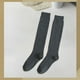thumbnail image 4 of Calcetines hasta de tamaño libre perfecl para hombres Tubo grueso y cálido Negro, 4 of 8