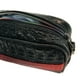 thumbnail image 3 of Cartera de Mano BLESIY de Cuero Rojo con Compartimentos Separados, 3 of 6