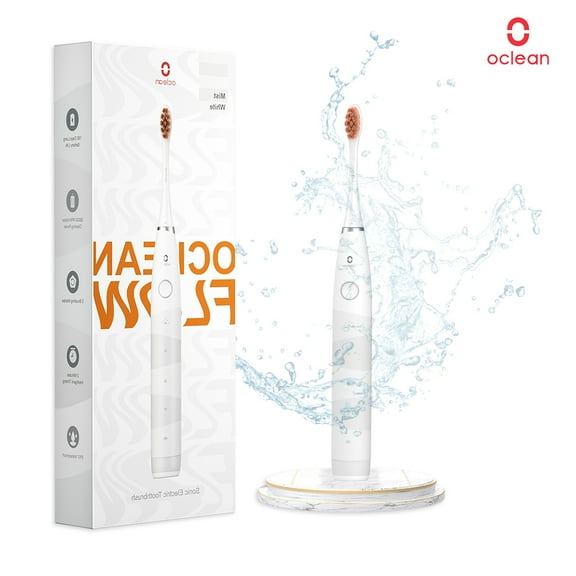 Oclean Flow Electric Kids Toothbrush Gift Set Rechargeable Power Toothbrush for Adults, White