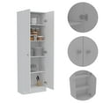 thumbnail image 2 of Boahaus Cayenne Kitchen Cabinet, Assembled Product Height 70 in, White, 2 of 6