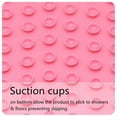 thumbnail image 4 of Silicone Shower Foot Scrubber Back Brush Massager Clean Bathroom Non Slip Bath, 4 of 9