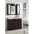 thumbnail image 4 of American Imaginations 48-in. W Vanity Base Set Coffee, 4 of 8