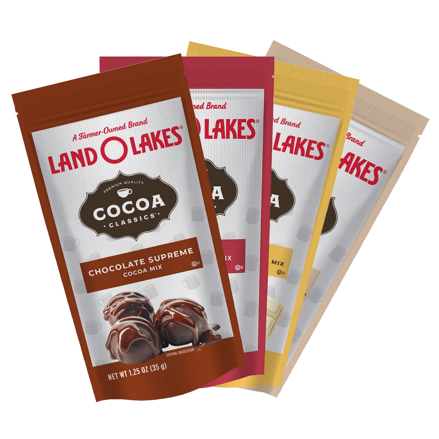 Land O Lakes Cocoa Classics, 4Flavor Variety Pack Cocoa Artic White