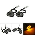 thumbnail image 5 of 1 Pair Amber LED Turn Signal Light Indicator Lamp Flush Mount For Yamaha YZF R1 R6 R6S Smoke, 5 of 5