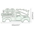 thumbnail image 3 of GENEMA Truck DIY Metal Cutting Dies Stencil Scrapbooking Album Paper Card Craft Decor, 3 of 6