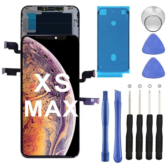 KIQ Replacement LCD Screen Full Assembly with Digitizer Compatible with iPhone XS MAX(Incell)(Premium)