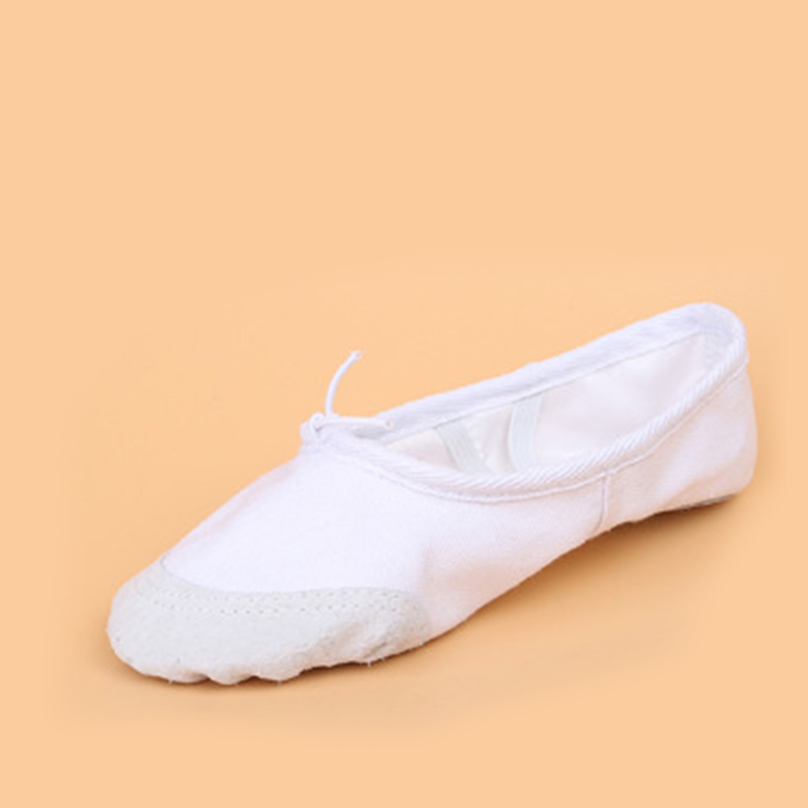 Chaussons De Ballet Pour Fille En Maille Respirante - Avec Semelle Fendue Et Lacets Élastiques | Pour Cours De Danse Et Gymnastique
