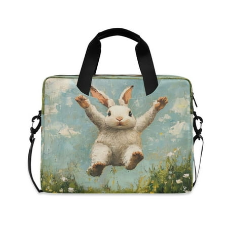 Laptop Bag Laptop Briefcase 15.7 x 3 x 11.8 Inches Laptop Bag Briefcases Laptop Storage Travel Laptop Bag Work Laptop Bag Bunny Hop