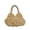 Dark Khaki, variant on Summer Floral Straw Beach Tote for Women, Woven Coastal Bucket Hobo Shoulder Handbag with Zipper