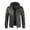 Gray, variant on Men's Combat Jacket Zip up Leather Jackets Long Sleeve Retro Motorbike Jackets with Zipper Pockets Lapel Collar Windbreak Coat Ribbed Waterproof Baseball Coat Fall Winter Warm Coats