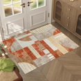 thumbnail image 2 of 4x6ft Modern Abstract Rug Machine Washable Living Room Area Rug Kitchen Indoor Accent Rug Low Pile Distressed Rug Bedroom Office Dining Room Laundry Room, 2 of 7
