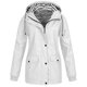 thumbnail image 3 of Neewe Women's Waterproof Rain Jacket Lightweight Raincoat Hooded Hiking Jacket Softshell Windbreaker, 3 of 8