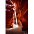 thumbnail image 2 of Drost, David 13x18 White Modern Wood Framed Museum Art Print Titled - Sun Shining Through Canyon VI, 2 of 4