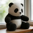 thumbnail image 6 of Cute Panda Plush Doll, 21cm Cartoon Stuffed Animal Toy, Soft Decorative Plush for Kids, Bedroom, Sofa, Gift and Home Decor, 6 of 6