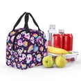 thumbnail image 5 of Vsdgher Skull colorful mushroom rainbow Lunch Bag, Lunch Box for Women Adult Men, Lunch Tote Insulated Cooler Lunch Container for Work/Office/Picnic/Travel, 5 of 8