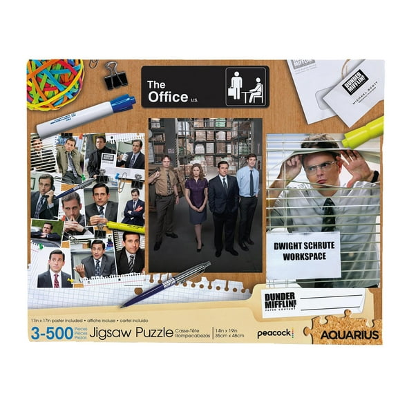 The Office 500 Piece Jigsaw Puzzle 3-Pack