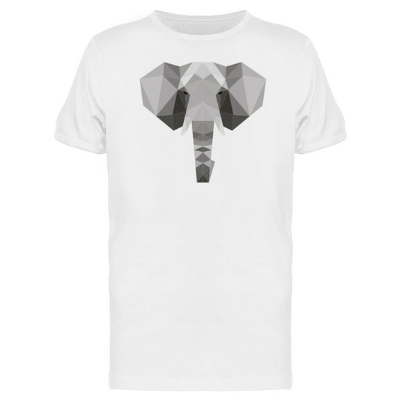 Abstract Elephant Head T-Shirt Men -Image by Shutterstock, Male Medium