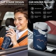 thumbnail image 5 of Modern 30oz Handheld Travel Tumbler with Handle – Double Wall Stainless Steel Insulated Cup, Flip Straw Lid, Leak-Proof & BPA-Free for Hot and Cold Drinks – Durable Coffee & Juice Mug White, 5 of 7