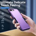 thumbnail image 5 of Designed for iPhone 7/8 Plus Heavy Duty Case, Protection Shockproof Dropproof Dustproof Anti-Scratch Phone Case Cover for iPhone 7/8 Plus Heavy Duty Case, Purple, 5 of 8
