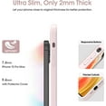 thumbnail image 4 of Liquid Silicone Case for iPhone 12 Pro Max, [Camera Protection] [Anti Fingerprint] [Wireless Charging] 4 Layer Phone Case Protective Cover, Built-in Microfiber Case Cover, 6.7", Pink, 4 of 7