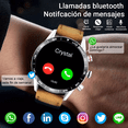 thumbnail image 2 of Reloj Inteligente Para Hombre Smartwatch Bluetooth Depo Lige PLATA-MARRON, 2 of 5