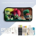 thumbnail image 4 of Trolls Band Together Anime Print School Bag 3 Pcs Set, Backpack, Lunch Bag, Pencil Storage Bag, 4 of 8