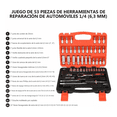 thumbnail image 2 of Juego De Herramientas Mecánicas Malubero Juego De Herramientas Autocle Dados Acero 53pcs, 2 of 4