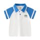 thumbnail image 1 of Gibobby Camisa Elegante Para Niños Camisa para niños pequeños Estampados de dibujos animados Botón de manga corta Chacket Niños Niñas Camisa Tops Outwear(Azul, 3-4 Años), 1 of 5