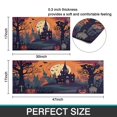 thumbnail image 7 of Happy Halloween Kitchen Rugs Sets Of 2 Horror Pumpkin Decor Mats for Room Farmhouse Non-Slip Decor Doormat Decorations for Home Dining Room (17x47in+30x17in), 7 of 7