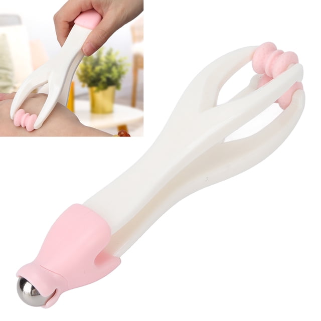 Appareil de Massage pour Doigts pour le Confort des Tissus Profonds, Appareil de Massage pour Doigts Double Face, Rouleau de Massage pour Doigts et Mains, Anneaux de Massage par Acupression